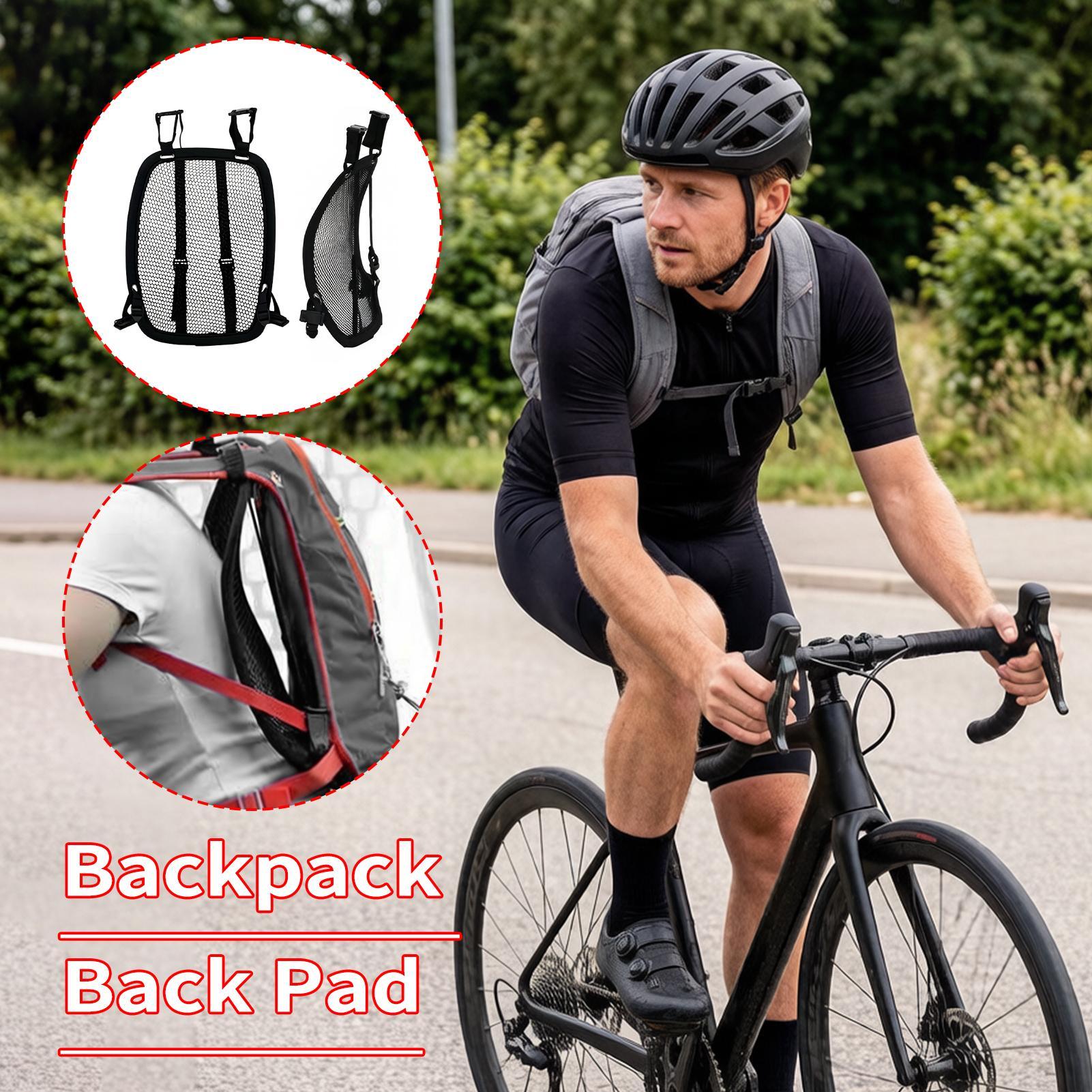 Cycling Commuter Backpack - إطار فاصل للحقيبة قابل للتعديل ومسامي،