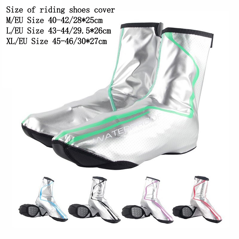 Cycling Shoes For Commute - غطاء حذاء مقاوم للماء للدراجات، مناسب