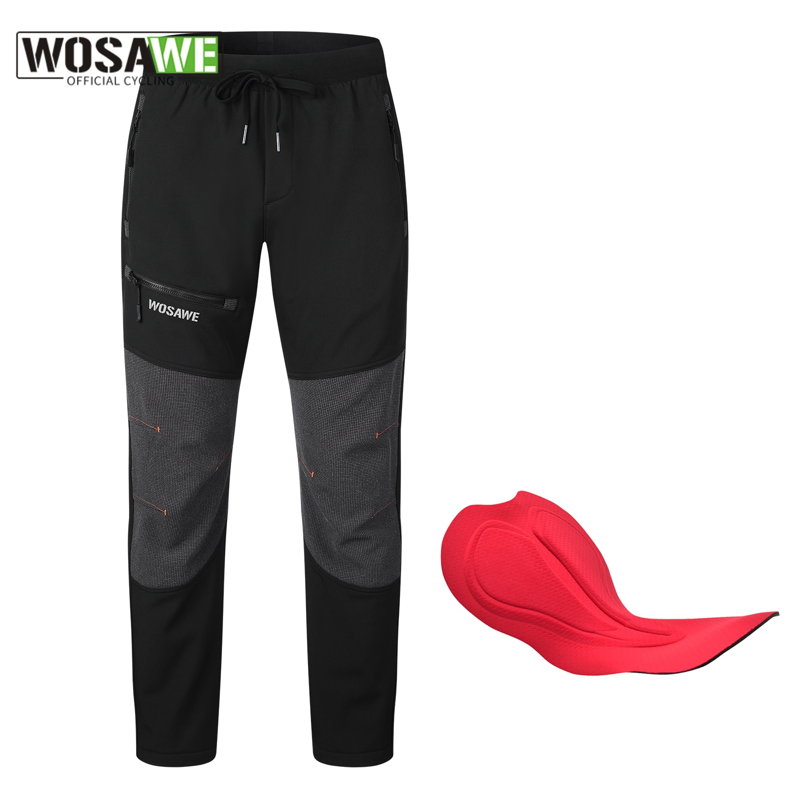 Cycling Commute Pants - سراويل ركوب الدراجات المبطنة للرجال من