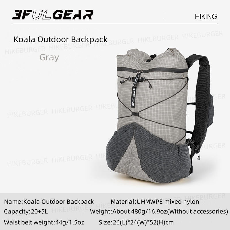 Cycling Commuter Backpack - 3F UL GEAR Koala في الهواء