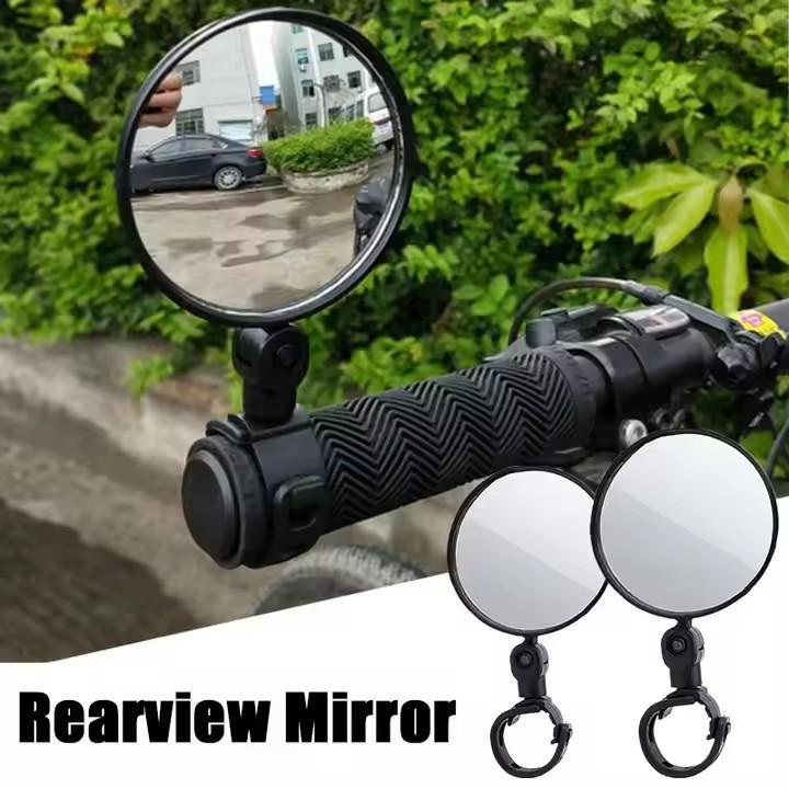 Mirror Handlebar Convex - مرايا الدراجة محدبة زاوية واسعة قابلة