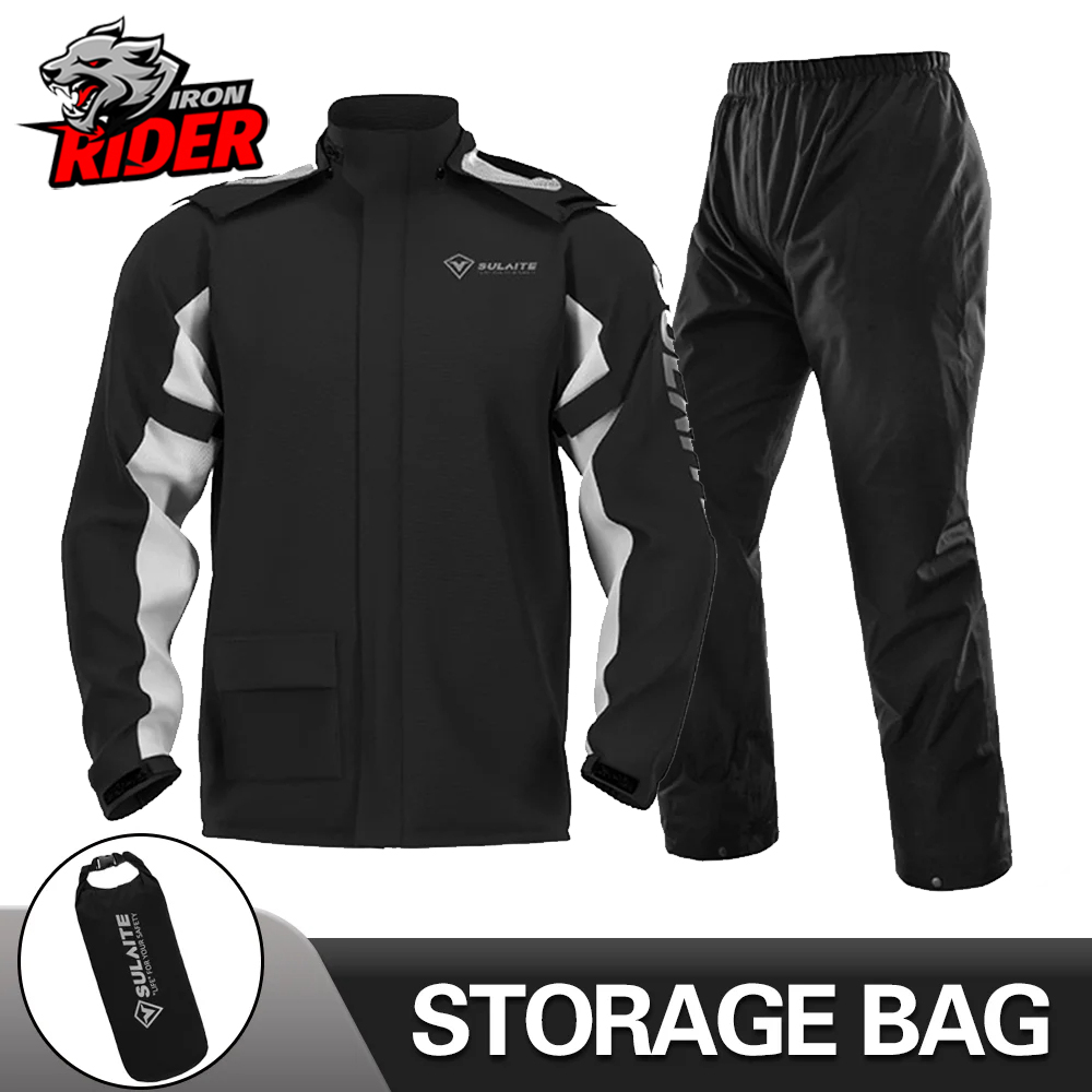 دراجة نارية معطف واق من المطر  - مراجعة Cycling Rain Jacket Commute وسعره