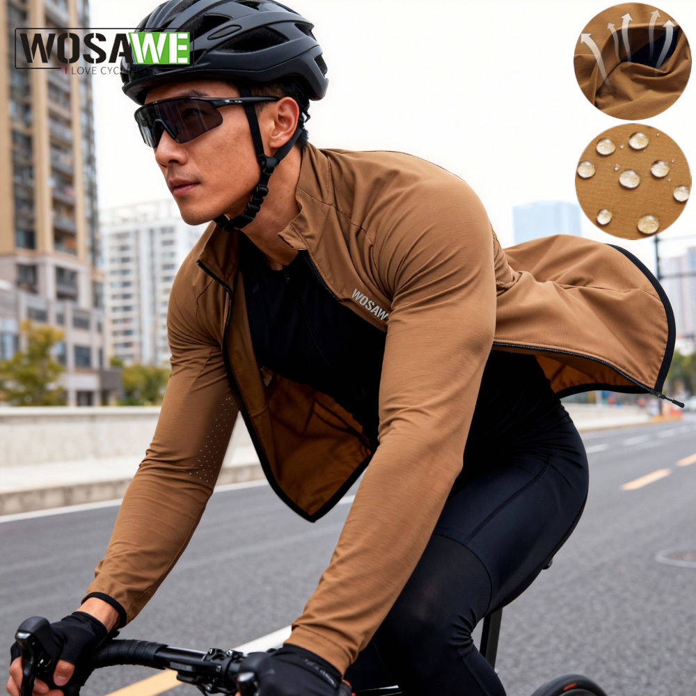 WOSAWE سترة واقية لركوب الدراج - مراجعة Cycling Commuter Jacket وسعره