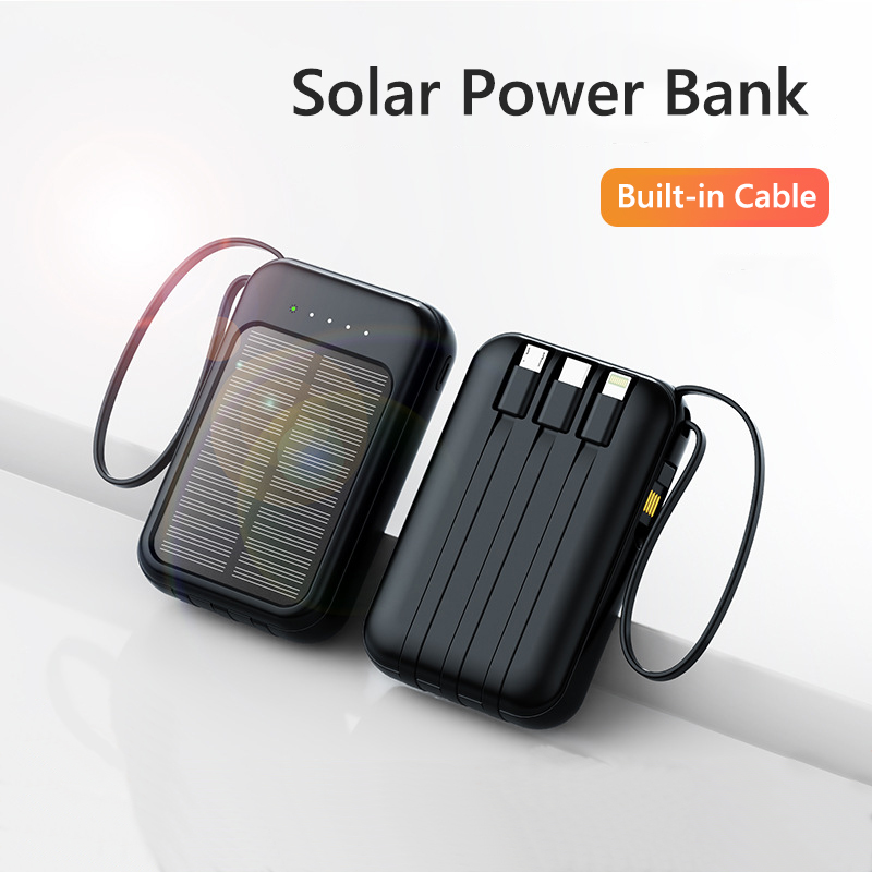 50000mAh بنك الطاقة الشمسية ال - مراجعة Usb Charger Dynamo وسعره
