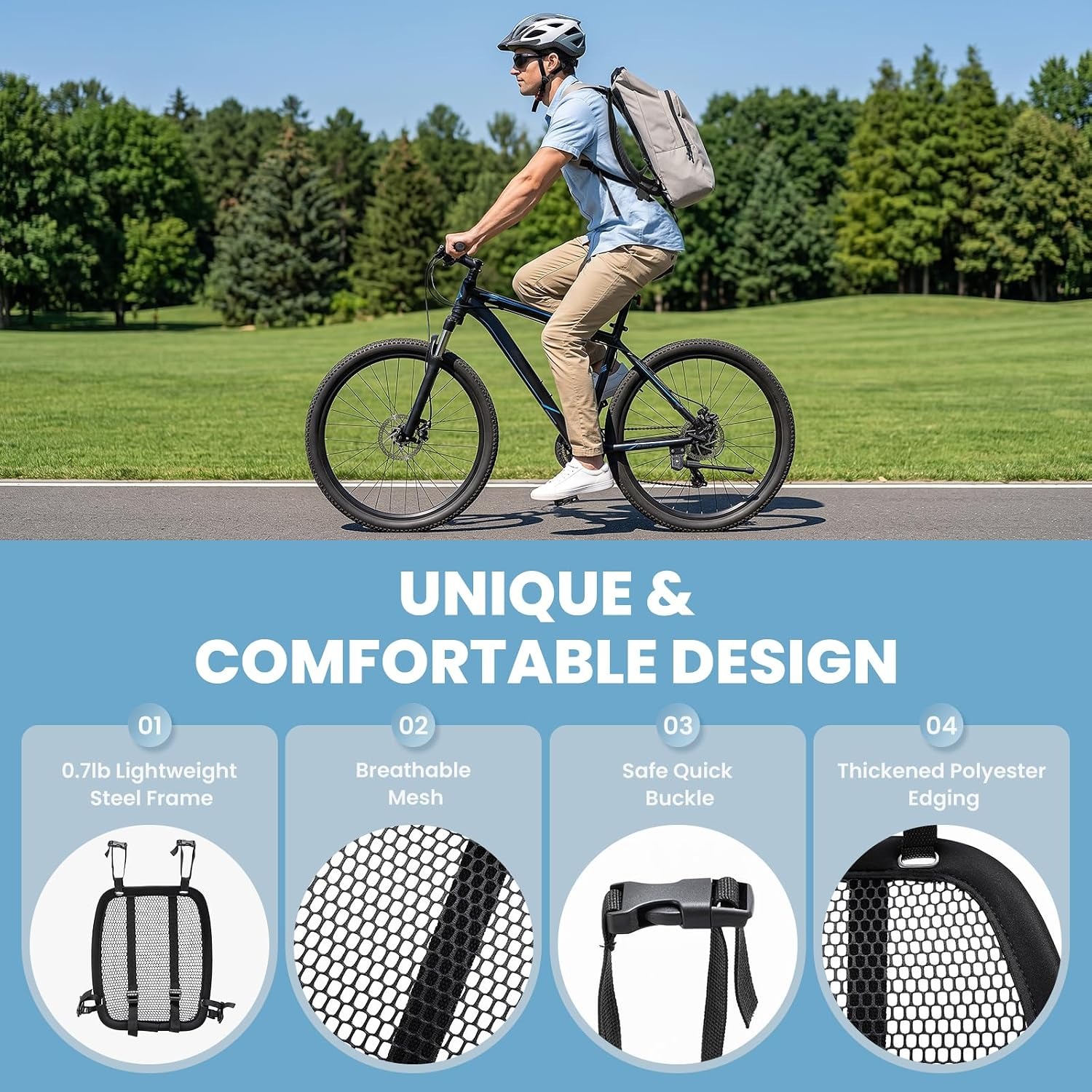 حقيبة ظهر خفيفة الوزن ذات تهوي - مراجعة Cycling Commuter Backpack وسعره