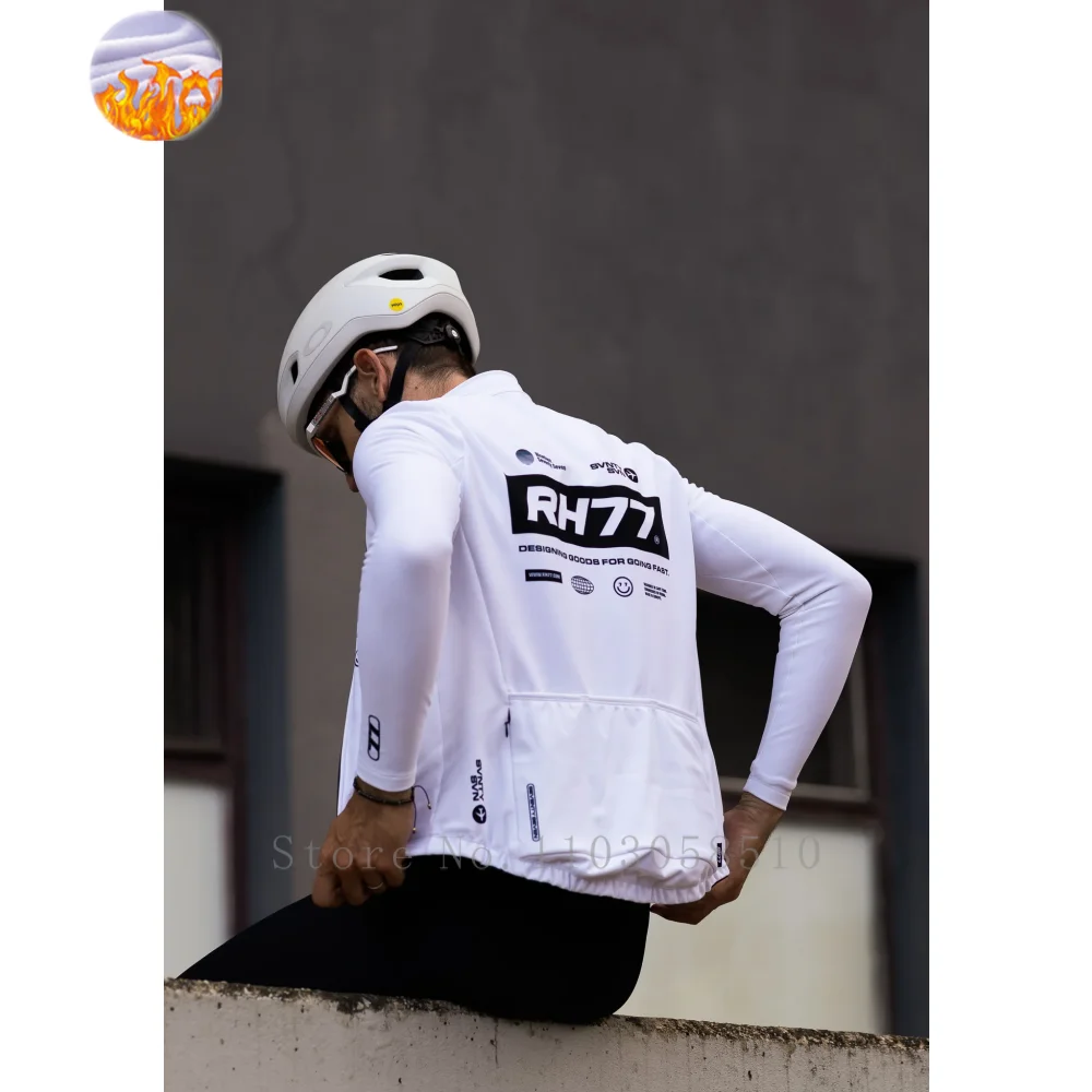 RH77 الشتاء LongSleeves الدراج - مراجعة Cycling Commuter Jacket وسعره