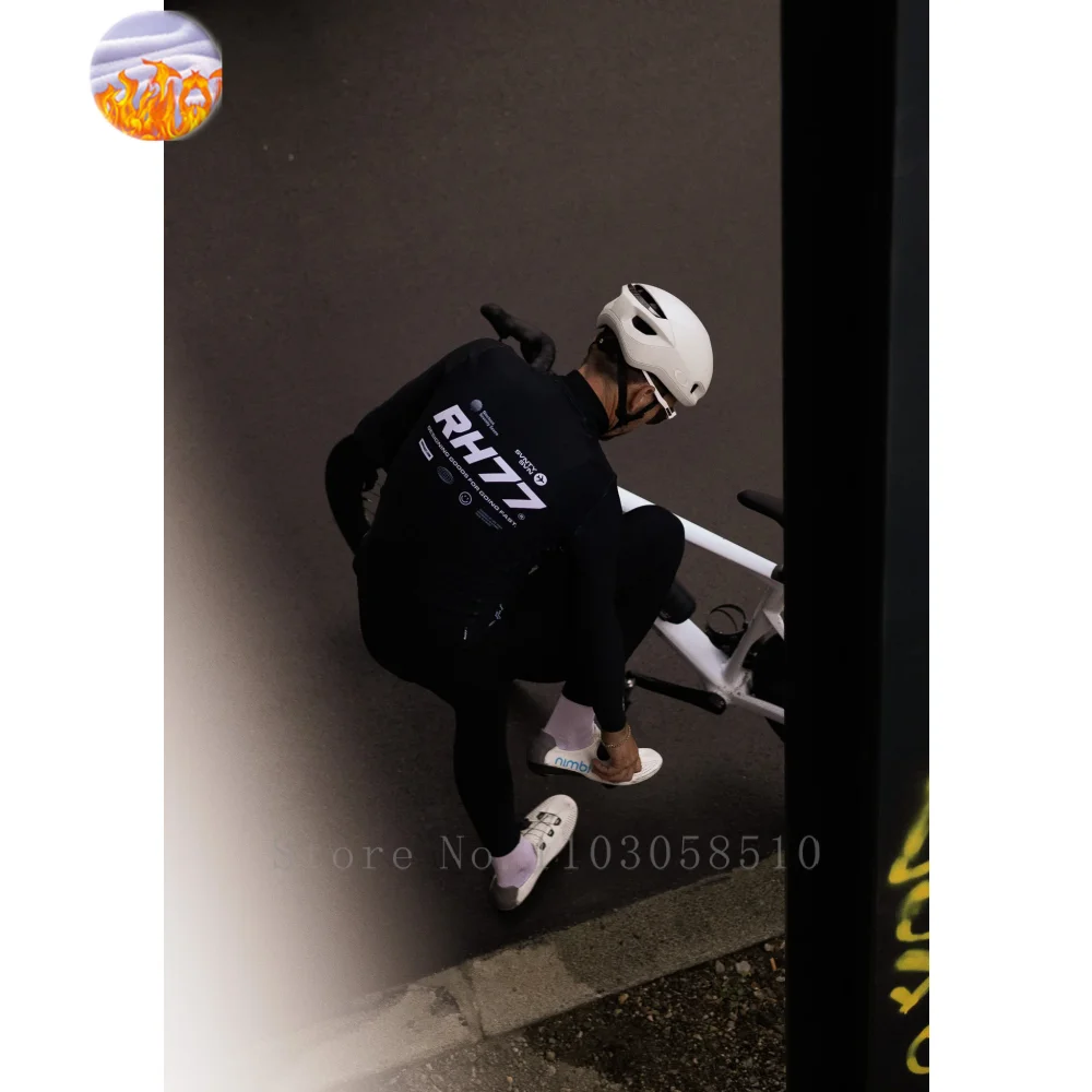 RH77 الشتاء LongSleeves الدراج - مراجعة Cycling Commuter Jacket وسعره