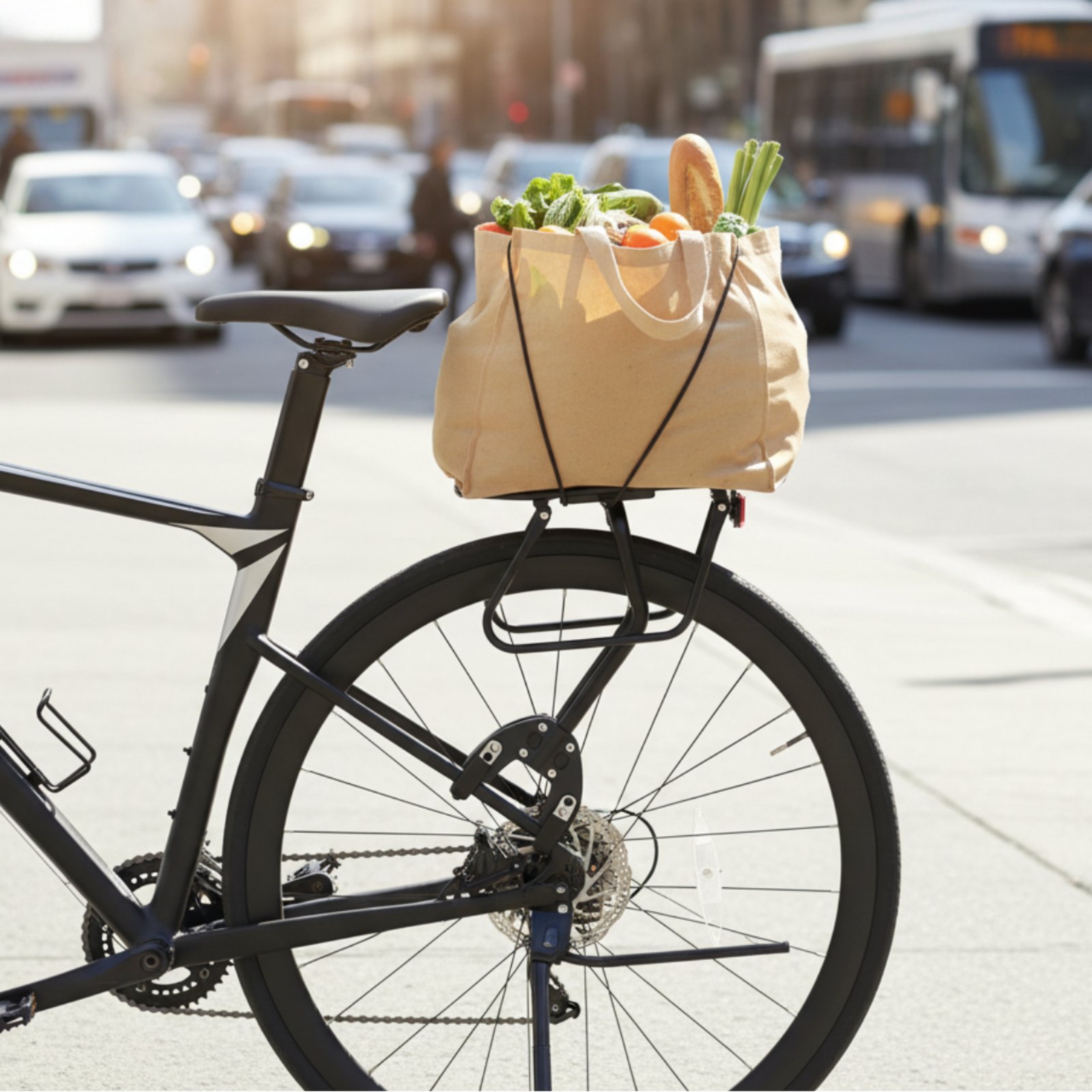 حامل خلفي للدراجة خفيف الوزن م - مراجعة Commuter Cycling وسعره