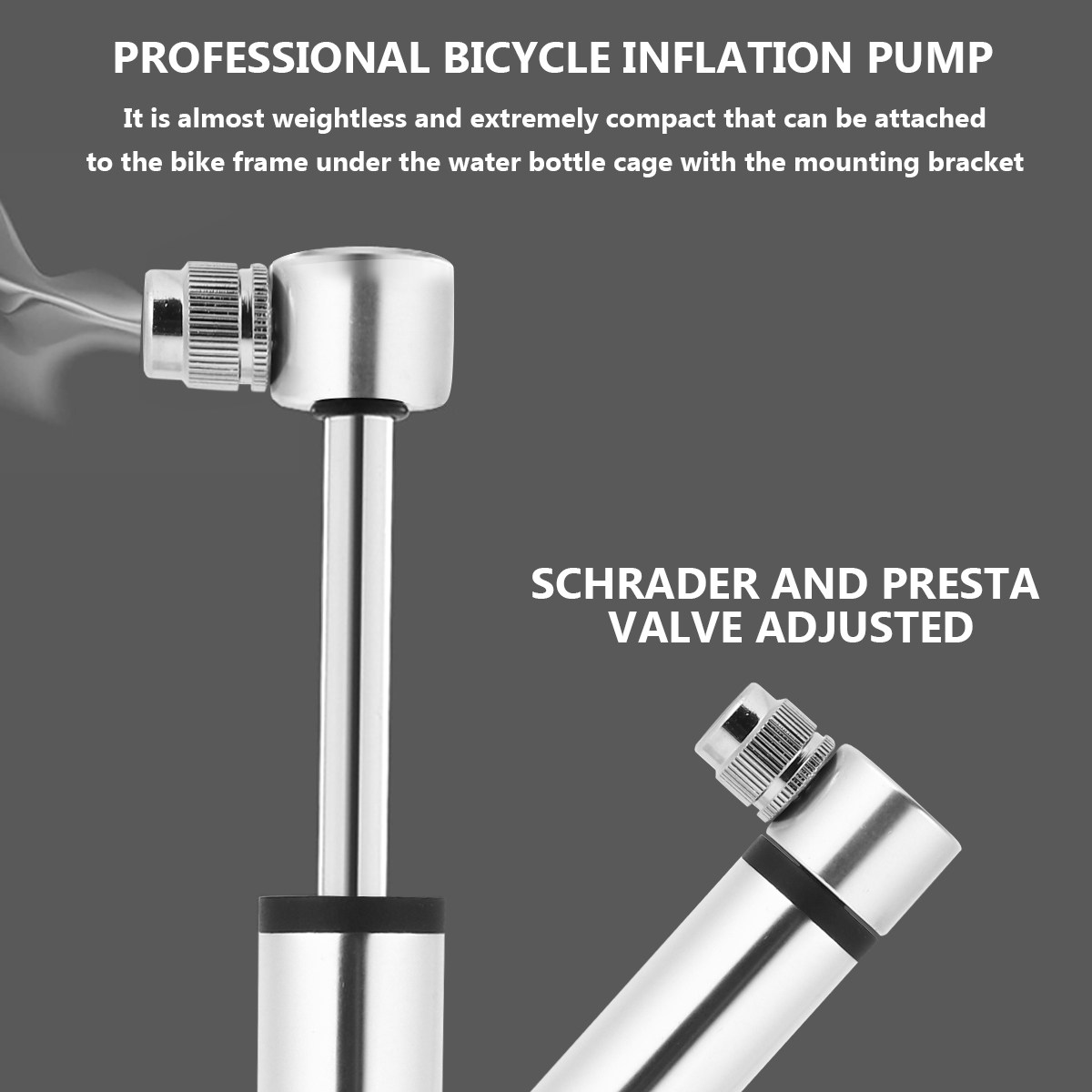 مضخة دراجة وطقم إصلاح الثقوب،  - مراجعة Bike Pump Frame Mount وسعره