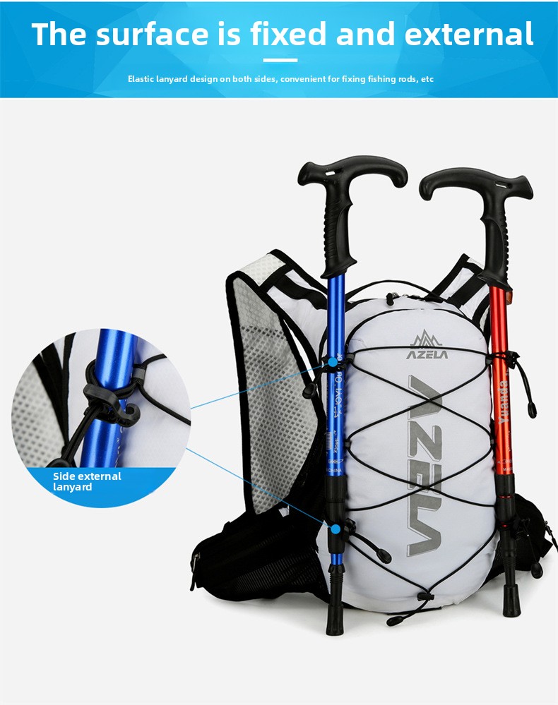 حقيبة ظهر AZELA كبيرة السعة لل - مراجعة Cycling Commuter Backpack وسعره